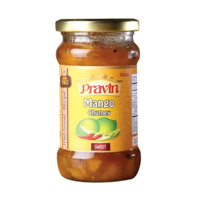 Best Before 31st May'26 - Suhana Pravin Sweet Mango Chutney - 340g-Global Food Hub