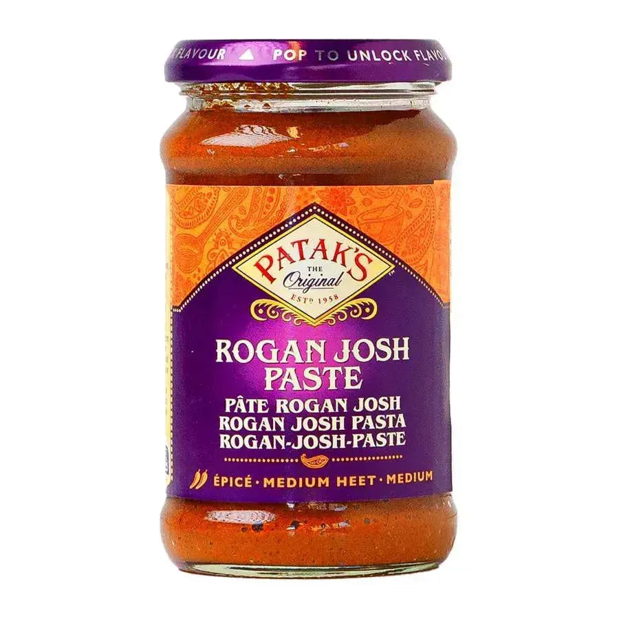 Best Before 31st October'26 Patak's Rogan Josh Paste - 283ml-Global Food Hub