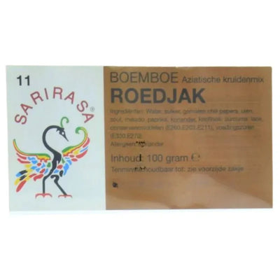 Best Before 31st October'26 Sarirasa Boemboe Roedjak - 100g-Global Food Hub
