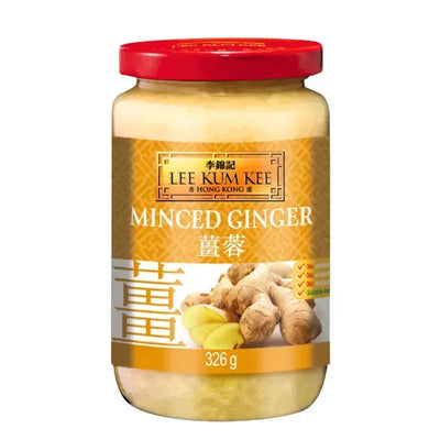 Best Before 3rd June'26 LKK Minced Ginger - 326g-Global Food Hub