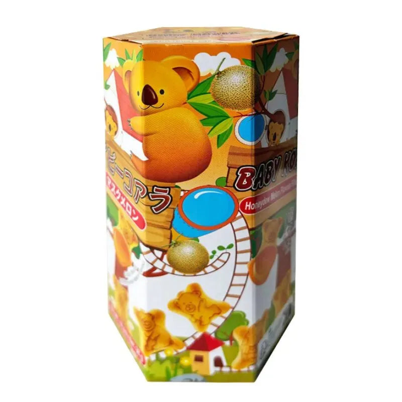 Best Before 4 January'25 Golden Lily Baby Koala Cream Filled Biscuits- Honeydew Melon Flavour - 38g-Global Food Hub