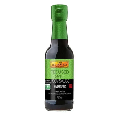 Best Before 4 July '25 - LKK - Reduced Salt Premium Light Soy Sauce - 250ml-Global Food Hub