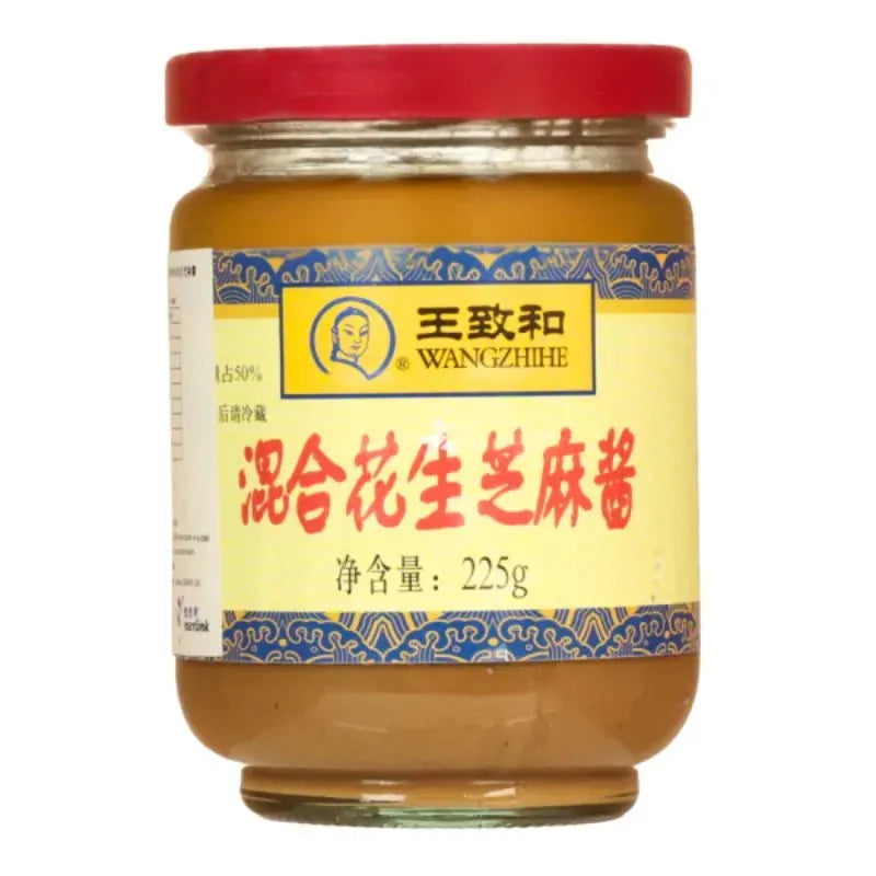 Best Before 4 Nov'25 Wangzhihe - Sesame & Peanut Sauce -225g-Global Food Hub
