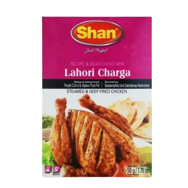 Best Before 4 October'26 Shan Lahori Charga Mix - 50g-Global Food Hub