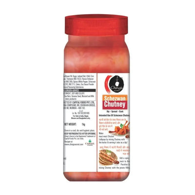 Best Before 7th Sep'2026 Chings Schezwan Chutney - 1Kg-Global Food Hub