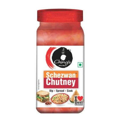 Best Before 7th Sep'2026 Chings Schezwan Chutney - 1Kg-Global Food Hub