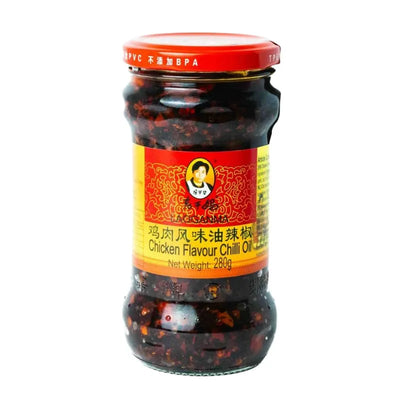 Best Before 9th December'26 Lao Gan Ma - Chicken Flavour Chilli Oil 280g-Global Food Hub