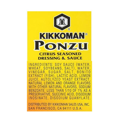 Best Before Dec '25 - Kikkoman - Ponzu Citrus Soy Sauce - 1L-Global Food Hub