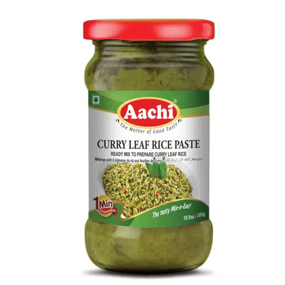 Best Before December'24 AACHI Curry Leaf Rice Paste - 300g-Global Food Hub