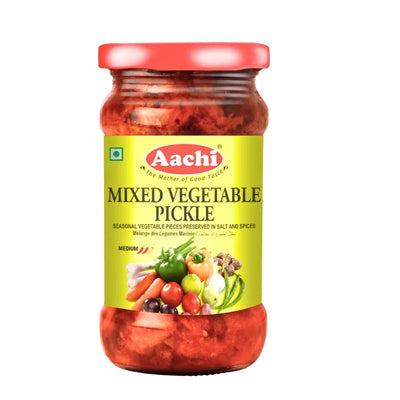Best Before December'24 AACHI - Mix Veg Pickle - 300g-Global Food Hub