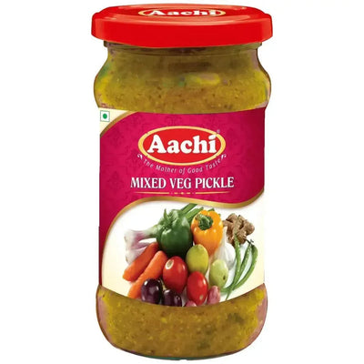 Best Before December'24 AACHI - Mix Veg Pickle - 300g-Global Food Hub