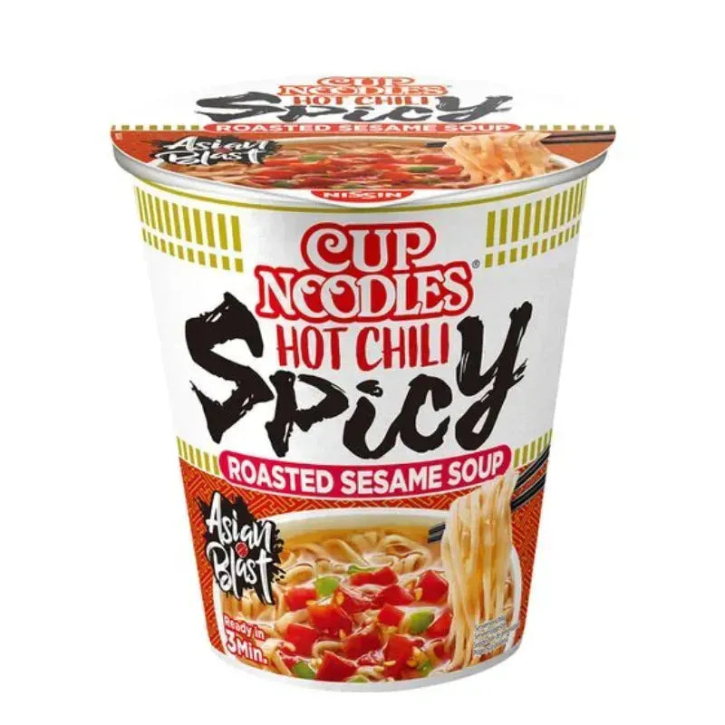 Best Before FEB'26 NISSIN Cup Noodle Hot Chili Spicy - 66g-Global Food Hub