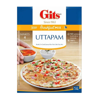 Best Before June'25 Gits Uttappam Mix - 200g-Global Food Hub