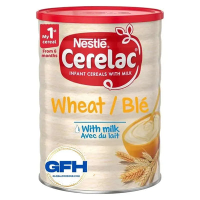 Best Before March '25 - Cerelac Wheat with Milk - 6 Months + - 1Kg-Global Food Hub