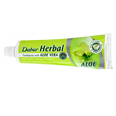 Best Before May '24 - Dabur Toothpaste Aloe Vera - 100g-Global Food Hub