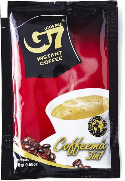 Best Before Nov '24 - Trung Nguyen G7 Gourmet Instant Coffee 3 in 1, 20 Sachets-Global Food Hub