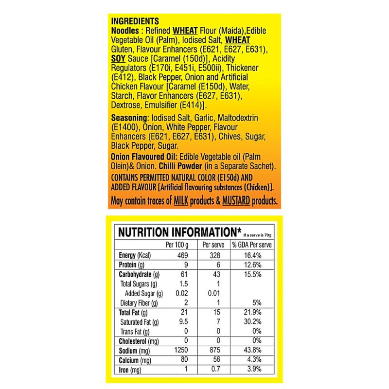 Best Before November '25 - Wai Wai Ready to Eat Noodles Chicken Flavour- 70g-Global Food Hub