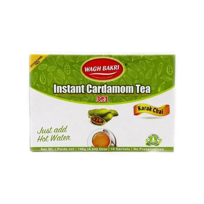 Best before 31 January 2025 - Wagh Bakri Cardamom Instant Premix - 140g-Global Food Hub