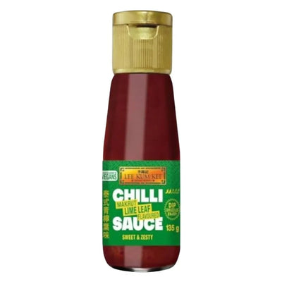 Best before 4 Jan 26 - LKK Kaffir Lime Flavour Chilli Sauce - 135g-Global Food Hub