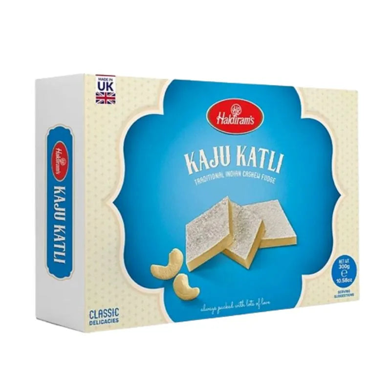 Best before 9 January 2026 - Haldiram's - Kaju Katli 300g-Global Food Hub