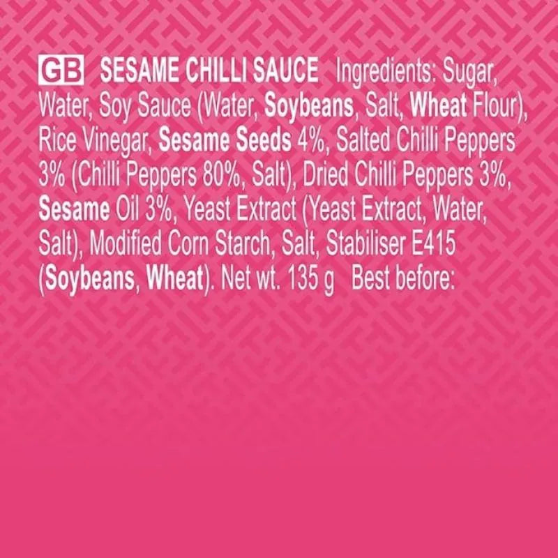 Best before Jan 2026 - LKK Sesame Chilli Sauce - 135g-Global Food Hub