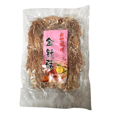 Best before October '25 - Mountains Golden Mushrooms Enoki Dried - 100g-Global Food Hub