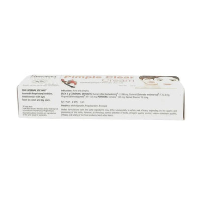 Best before end April 2026 - Himalaya Pimple Clear Cream - 20g-Global Food Hub