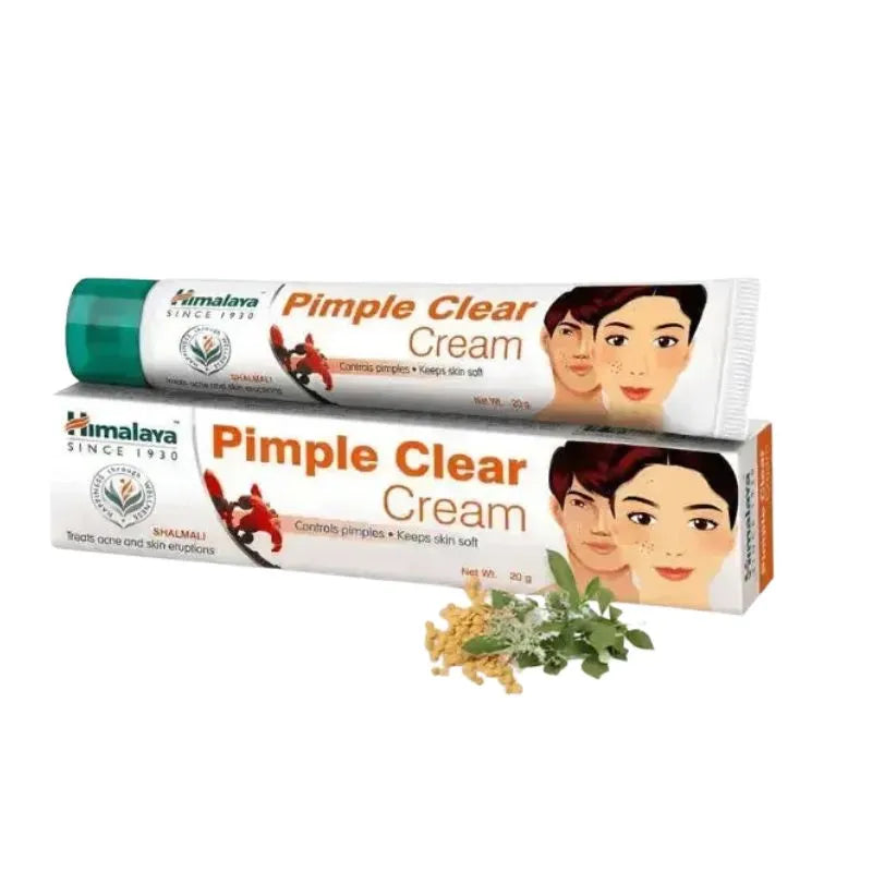 Best before end April 2026 - Himalaya Pimple Clear Cream - 20g-Global Food Hub