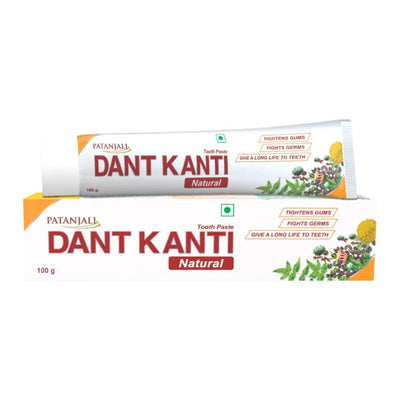 Best before end August 2026 - Patanjali Toothpaste Dant Kanti - 100g-Global Food Hub