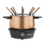 Bestron Electric Copper Fondue Set - 1.5L Incl. 8 Fondue Forks-Global Food Hub