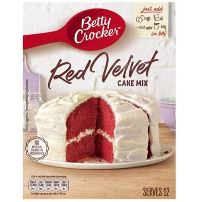 Betty Crocker Red Velvet Cake Mix - 425g-Global Food Hub