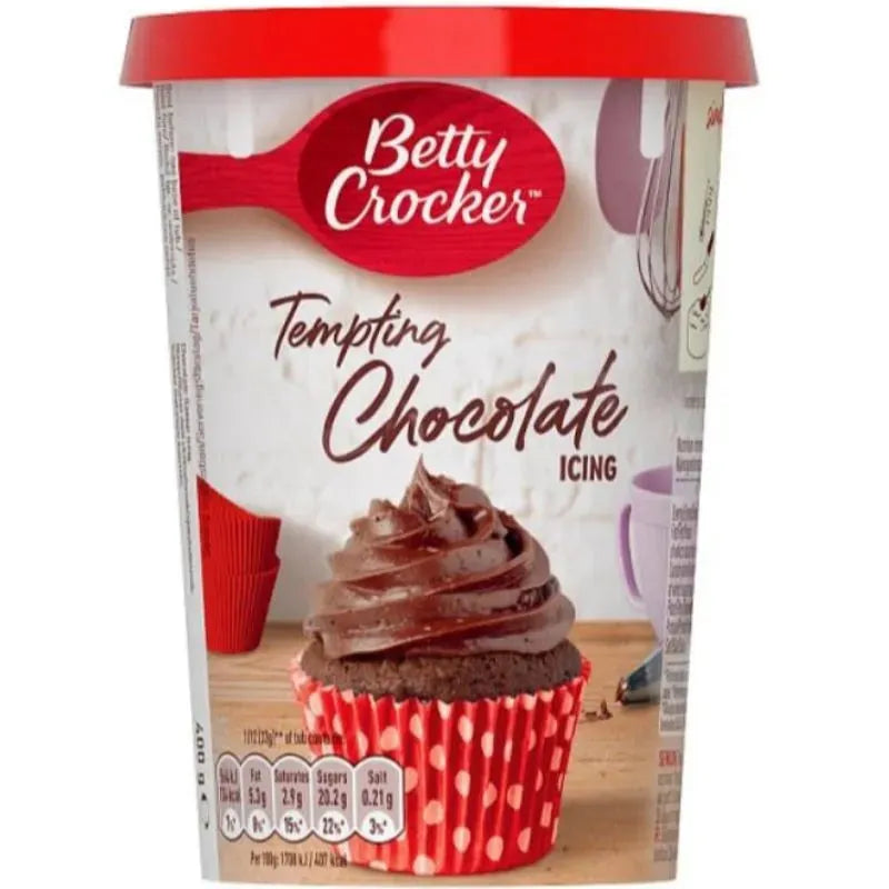 Betty Crocker Tempting Chocolate Icing - 400g-Global Food Hub