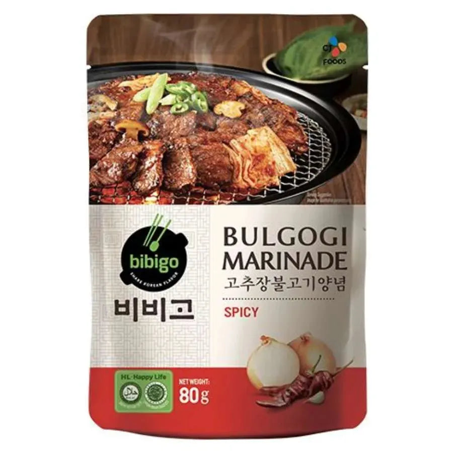 Bibigo Bulgogi Marinade Spicy - 80g-Global Food Hub