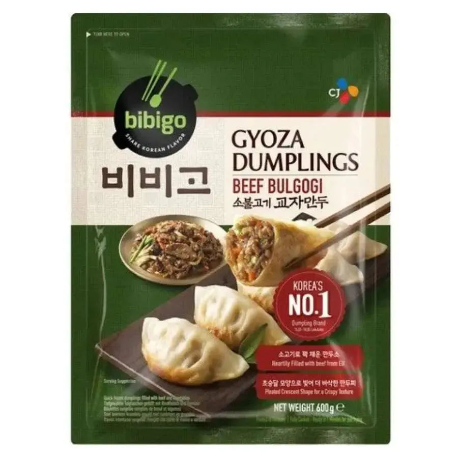 Bibigo - Frozen Gyoza Dumpling Beef Bulgogi - 600g-Global Food Hub