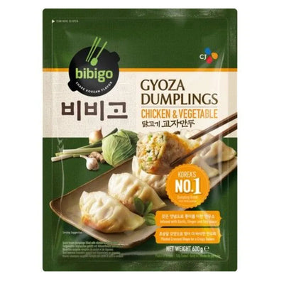 Bibigo -Frozen Gyoza Dumpling Chicken & Vegetables - 600g-Global Food Hub