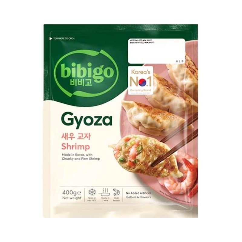 Bibigo Frozen Gyoza Dumpling Shrimp - 400g-Global Food Hub