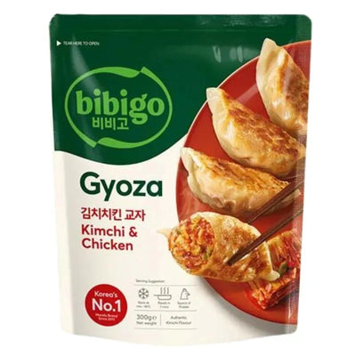 Bibigo -Frozen Gyoza Kimchi & Chicken Dumplings - 300g-Global Food Hub