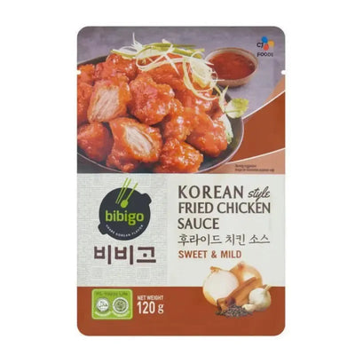 Bibigo Korean style fried Chicken Sweet & Mild Tteokbokki Sauce - 120g-Global Food Hub