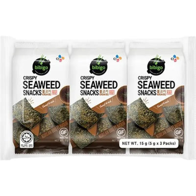 Bibigo - Seaweed Snack Crispy BBQ-Global Food Hub