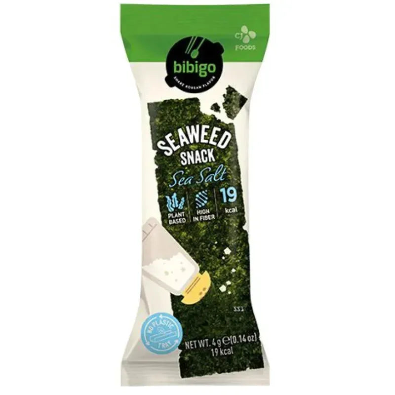 Bibigo-Seaweed Snack Sea Salt - 6x4g-Global Food Hub