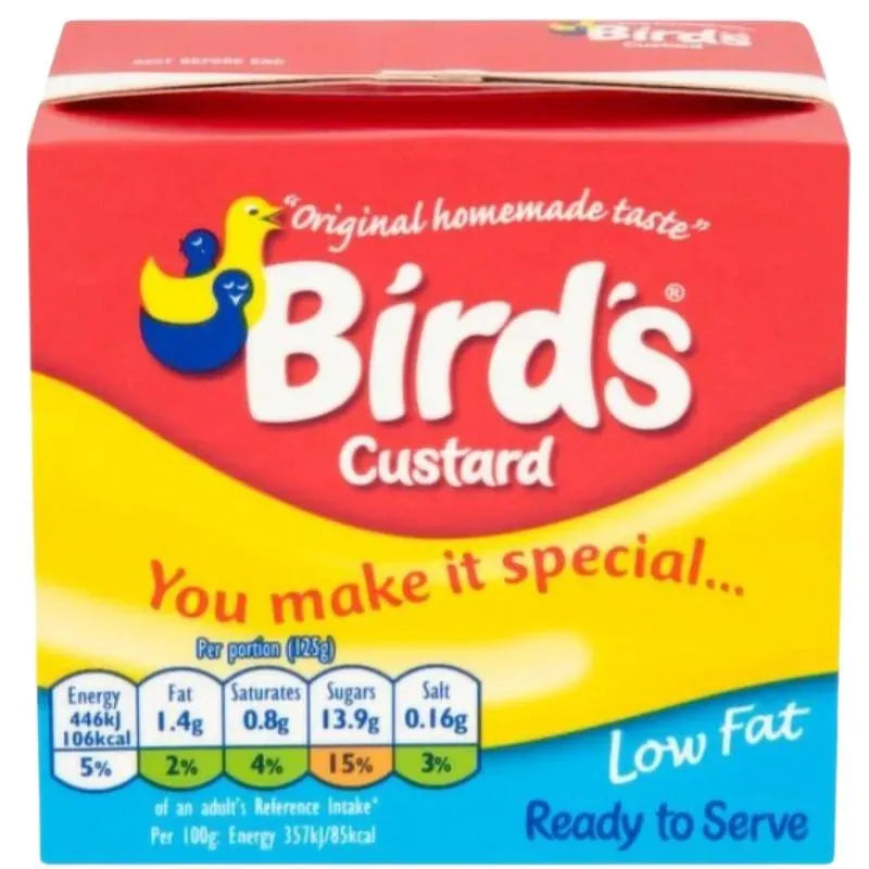 Bird's Birds Custard Low Fat Ready to Serve - 500g-Global Food Hub