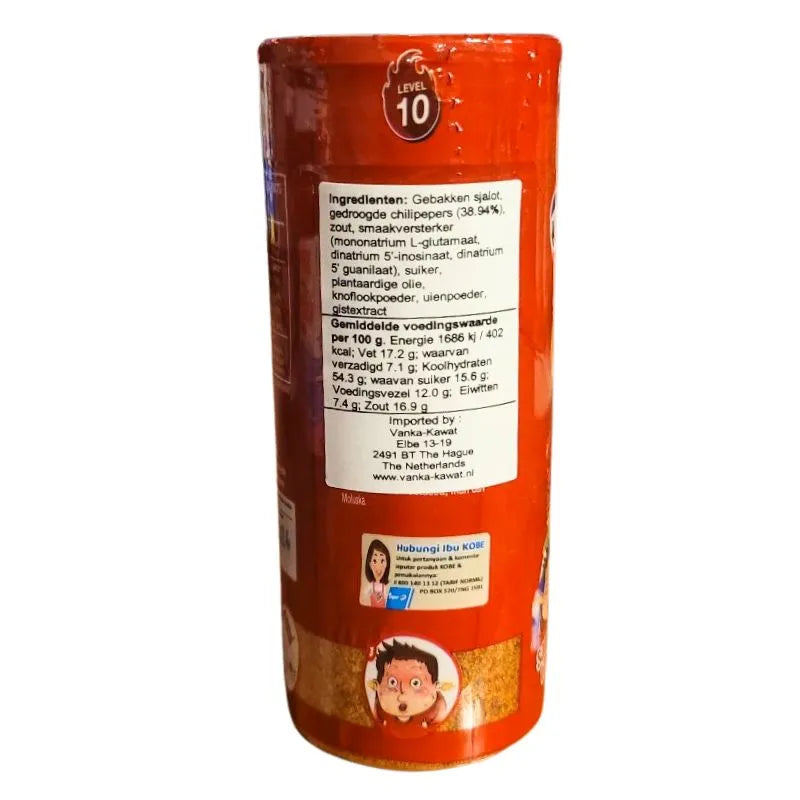 Boncabe Chilipoeder Level 10-Global Food Hub