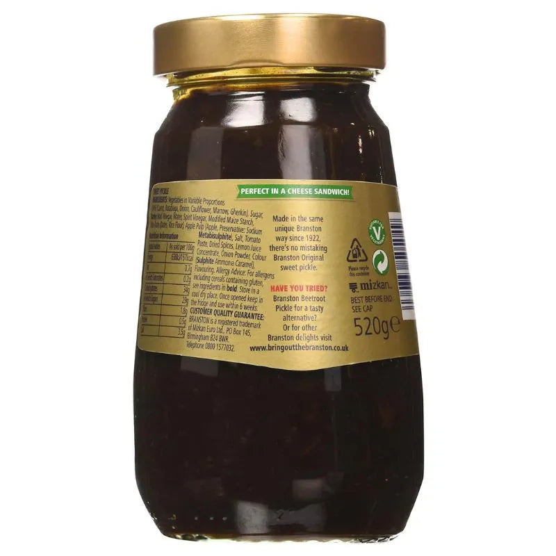 Branston Pickle Original - 520g-Global Food Hub