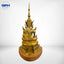 Brass Antique Thai Buddha-Global Food Hub