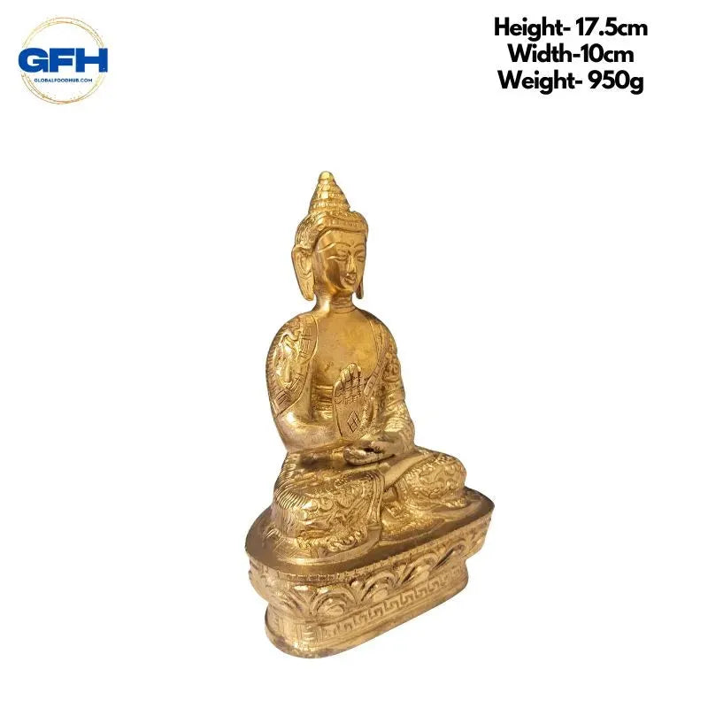 Brass Buddha Statue-Global Food Hub