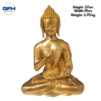 Brass Buddha Statue-Global Food Hub