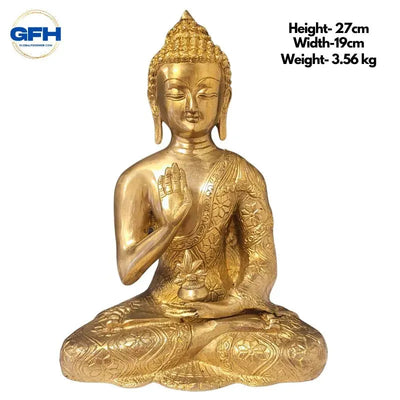 Brass Buddha Statue-Global Food Hub