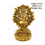 Brass Buddha With Tree Of Life S Miniature Statue-Global Food Hub