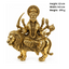 Brass Durga L Statue-Global Food Hub