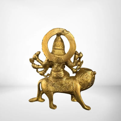 Brass Durga Statue-Global Food Hub